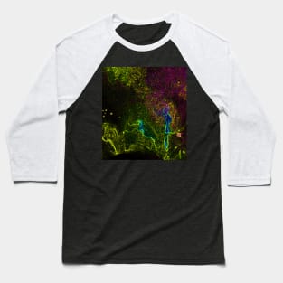 Black Panther Art - Glowing Edges 146 Baseball T-Shirt